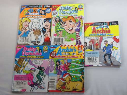 Lot of 5 Archie comics