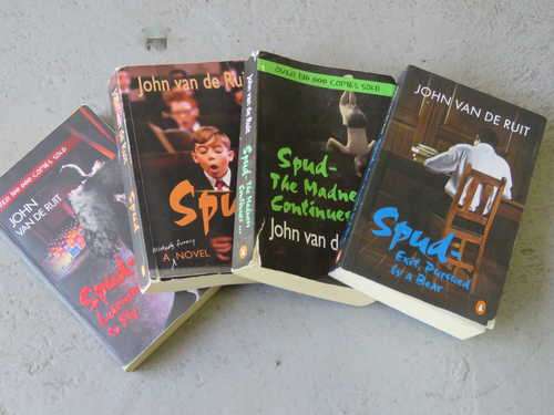 Lot of 4 different "Spud" books