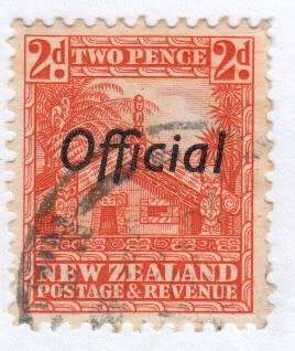 New Zealand S.G. 0123a - Perf 12 1/2 - Fine - Used
