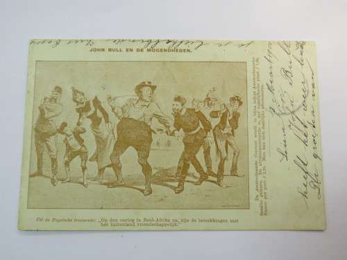 Boer War - Dutch Sympathy  card - Used - March 1900 - Amsterdam