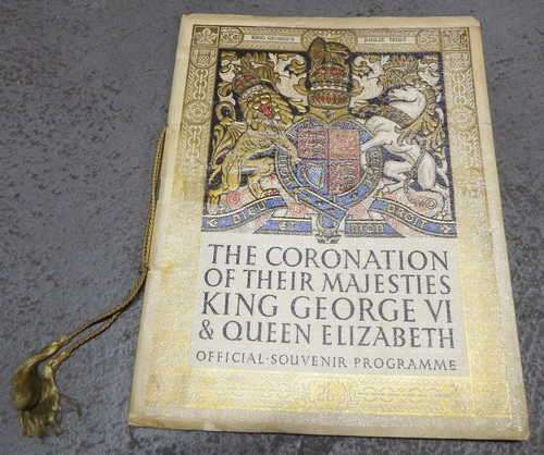 The Coronation of their Majesties King George VI and Queen Elizabeth 1937