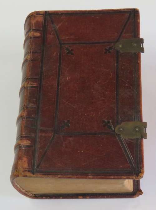 1884 Dutch Bible in very good condition - Belonged to P.A. Krynauw - Born 1909
