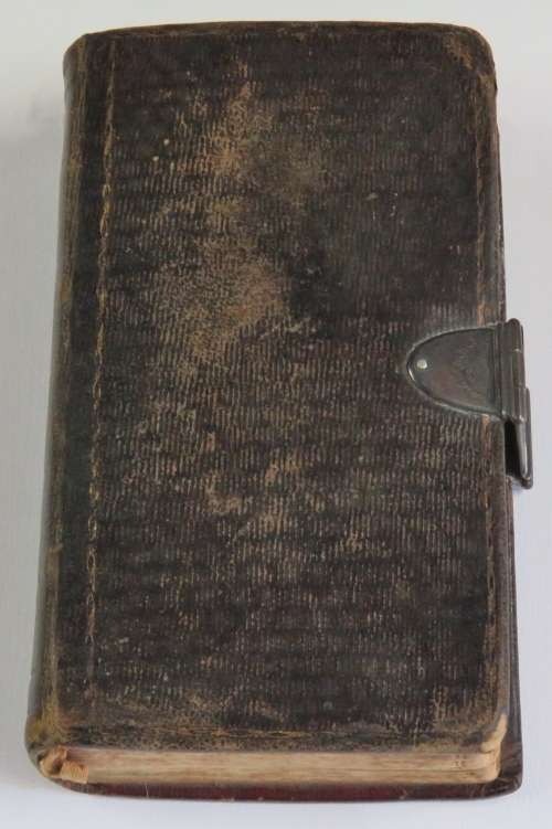 1815 Dutch Psalms book belonged to T.M.D. Blake, born 1810