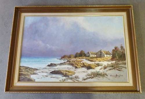 Oil painting by Johann Bonthuys - Size with frame 108 x 78 cm - Size without frame 90 x 60 cm