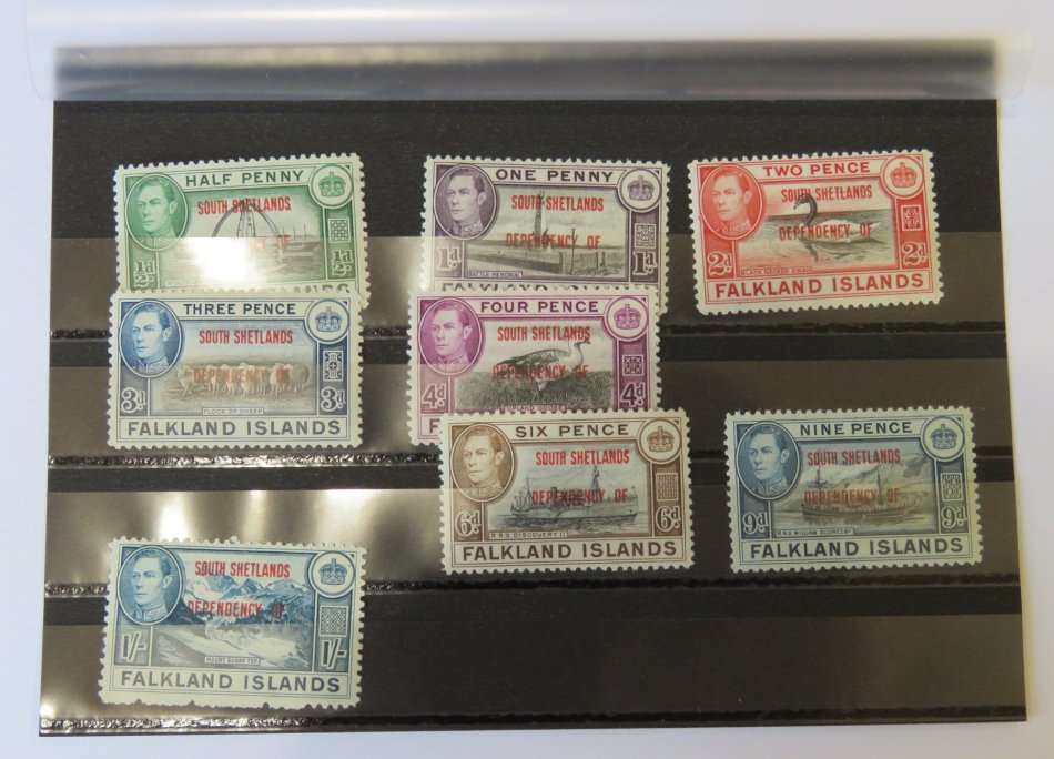 Dependency of South Shetlands - Falkland Islands SG 27 set mint