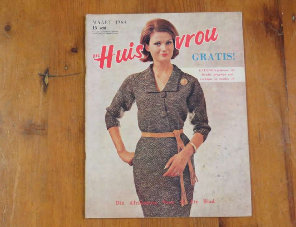 Die Huisvrou - Maart 1964 magazine