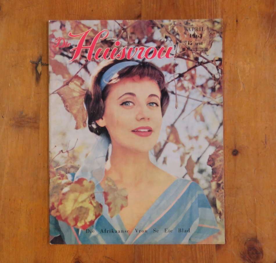 Die Huisvrou - April 1963 magazine