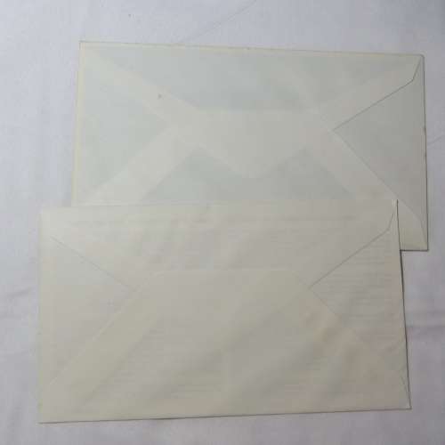 Pair of RSA No.21 First day covers - Color variation