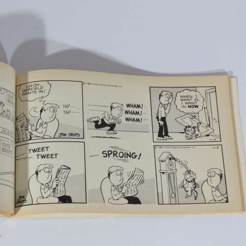 Lot of 7 Garfield comic books