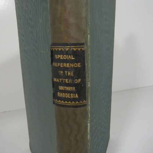 Southern Rhodesia and Bechuanaland Protectorate 1906 Special reference