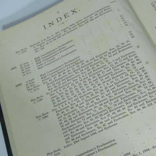 Southern Rhodesia and Bechuanaland Protectorate 1906 Special reference