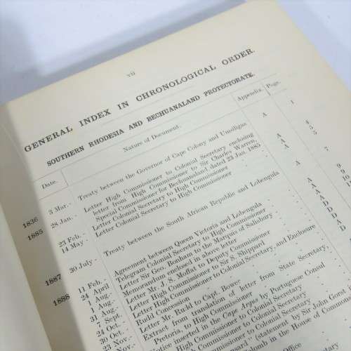 Southern Rhodesia and Bechuanaland Protectorate 1906 Special reference