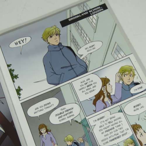 Alex Rider Point Blanc graphic novel by Anthony Horowitz