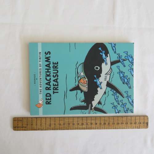 The Adventurers of Tin Tin Red Rackham's Treasure - Herge