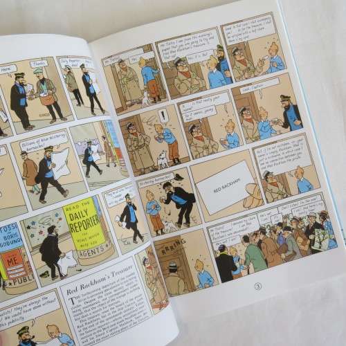 The Adventurers of Tin Tin Red Rackham's Treasure - Herge