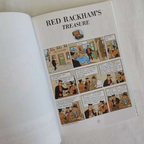 The Adventurers of Tin Tin Red Rackham's Treasure - Herge