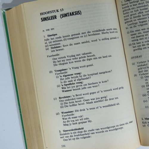 Afrikaans my Taal 9/10 handbook - 1986 Silabus