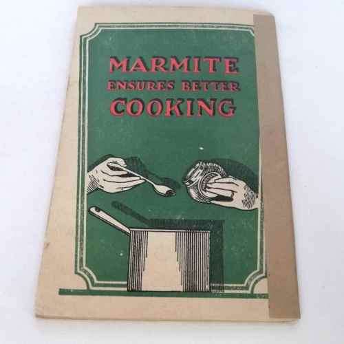 Vintage 60 Marmite recipes book - by the Marmite Food extract Co.