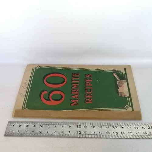 Vintage 60 Marmite recipes book - by the Marmite Food extract Co.