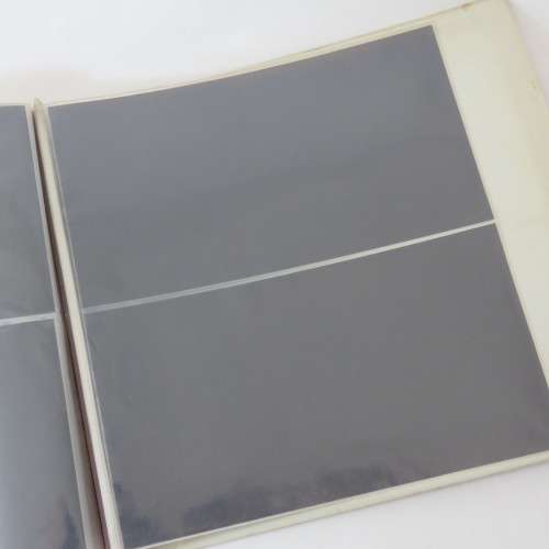 Banknote/FDC album with 128 large pouches - Used album