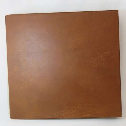 Banknote/FDC album with 128 large pouches - Used album