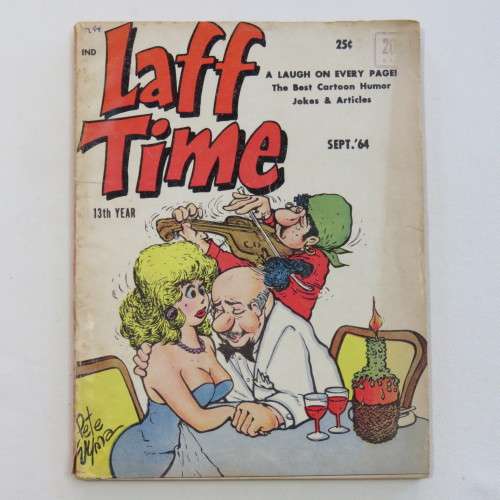 Laff Time Sept 1964 Vol 7 no 6 Cartoon and joke book