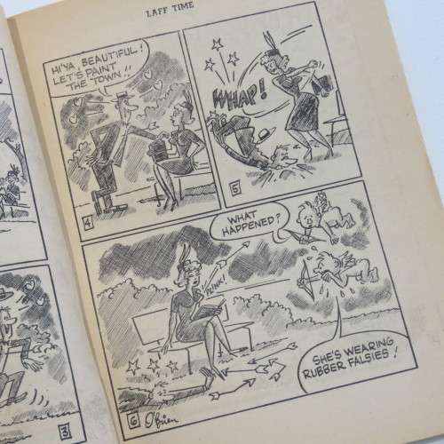Laff Time Sept 1964 Vol 7 no 6 Cartoon and joke book