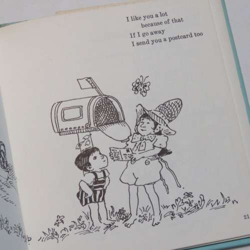 Vintage cartoon hardcover book - I like you 1965 issue - Excellent condition