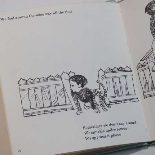 Vintage cartoon hardcover book - I like you 1965 issue - Excellent condition