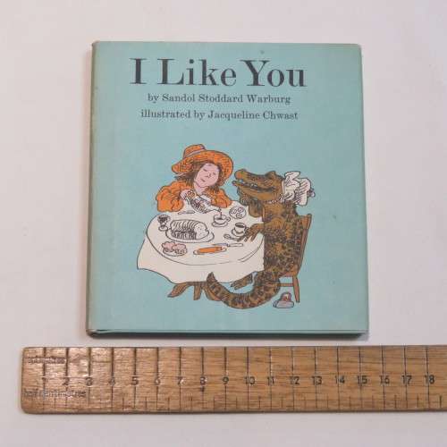 Vintage cartoon hardcover book - I like you 1965 issue - Excellent condition