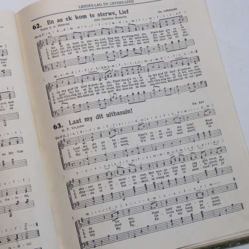 FAK Volksangbundel van Suid-Afrika 1937 hardeband uitgawe