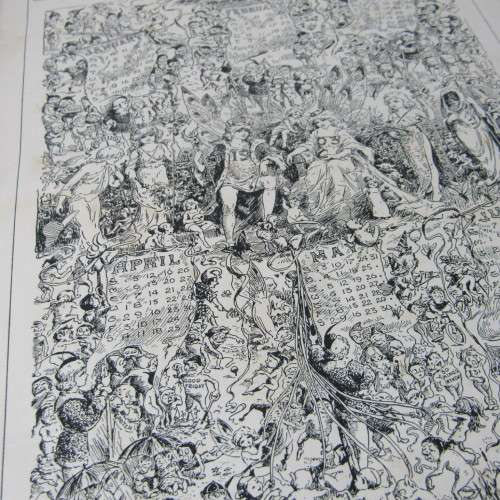 1903 Bound Volume of Punch magazine - some damage