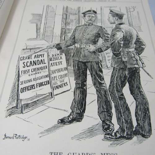 1903 Bound Volume of Punch magazine - some damage