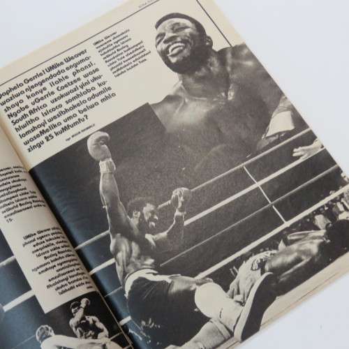 Bona October 1980 - Boxing - Gerrie Coetzee VS Mike Weaver