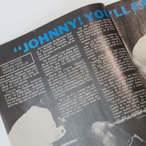 Boxing Beat January 1978