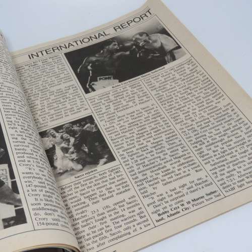 Boxing - KO Magazine - 4 Copies from the 1980`s - Posters of Spinks, Curry and LaPorte