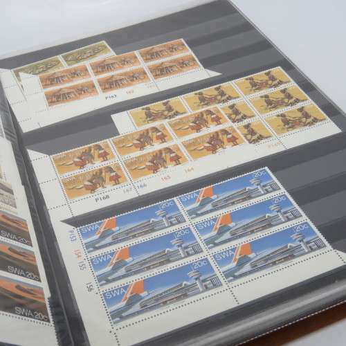 Lot of about 250 South West Africa control blocks - Including some early ones