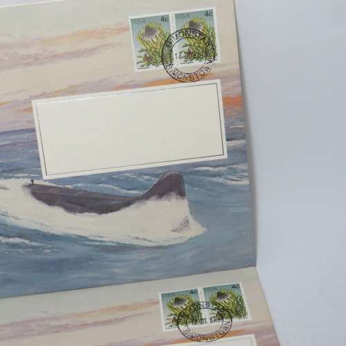 Lot of 3 First day covers - SA Submarines