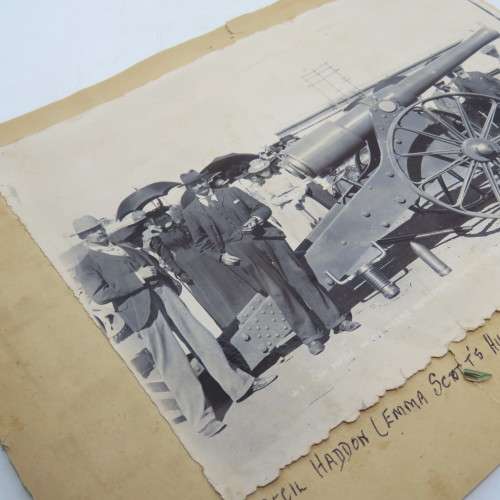 Boer War photo taken in Kimberley during the Siege of Cecil Haddon and Tom Downham