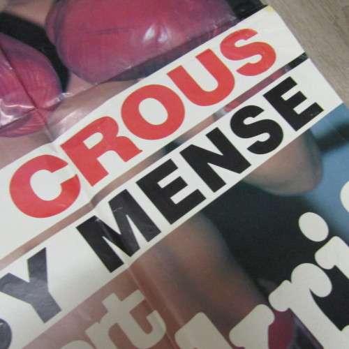 Rapport Boxing poster of Piet Crous - 24 March 1985 - 43 x 61cm