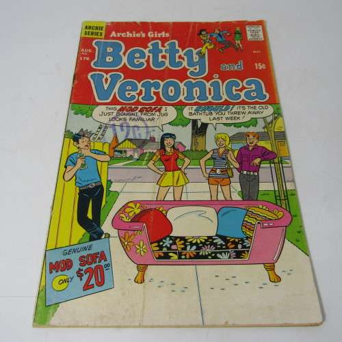 Archie Series - Archie`s Girls Betty and Veronica - no. 176