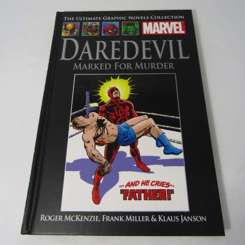 Marvel - Daredevil, Marked for Murder graphic novel  - Classic XL
