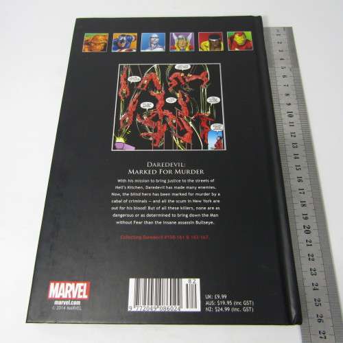 Marvel - Daredevil, Marked for Murder graphic novel  - Classic XL