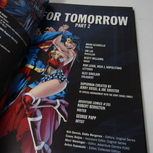 DC Comics Superman for Tomorrow Part 2 - graphic novel