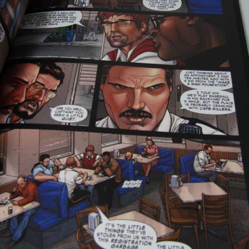 Marvel Civil war graphic novel