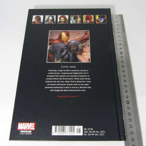 Marvel Civil war graphic novel