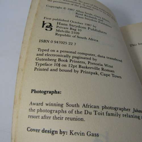 The Wynand du Toit story by Allan Soule