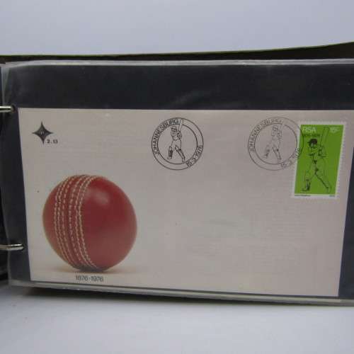 Album with over 40 old South Africa First Day Cover Covers