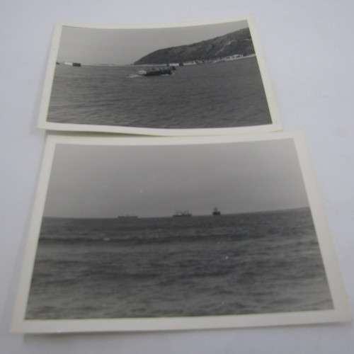 Lot of 10 photos taken in 1959 at the Durban Harbor - with negatives