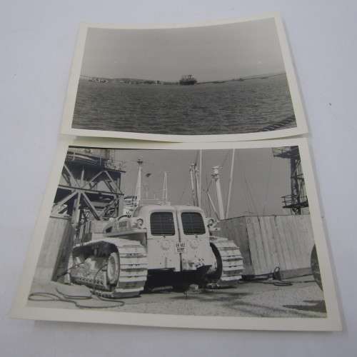Lot of 10 photos taken in 1959 at the Durban Harbor - with negatives